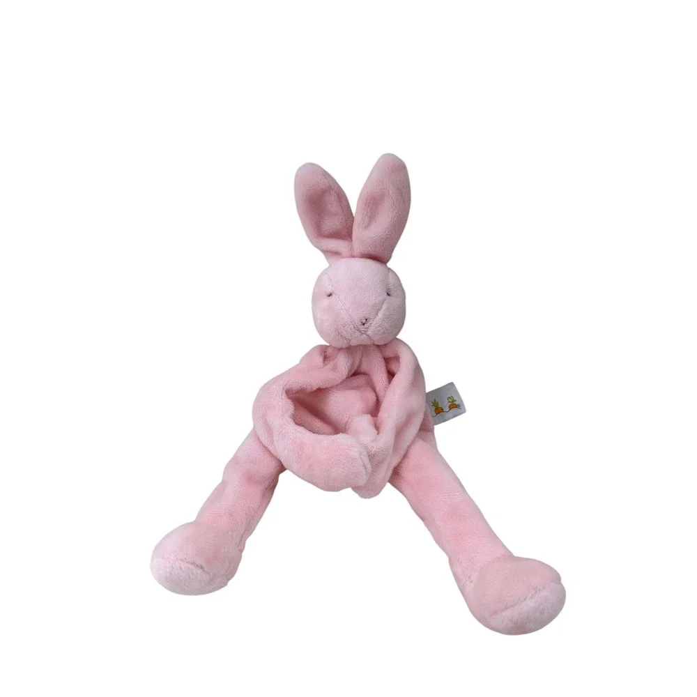 Bunnies By The Bay Pink Bunny Buddy Security‎ Blanket Lovey Plush 141201 14
